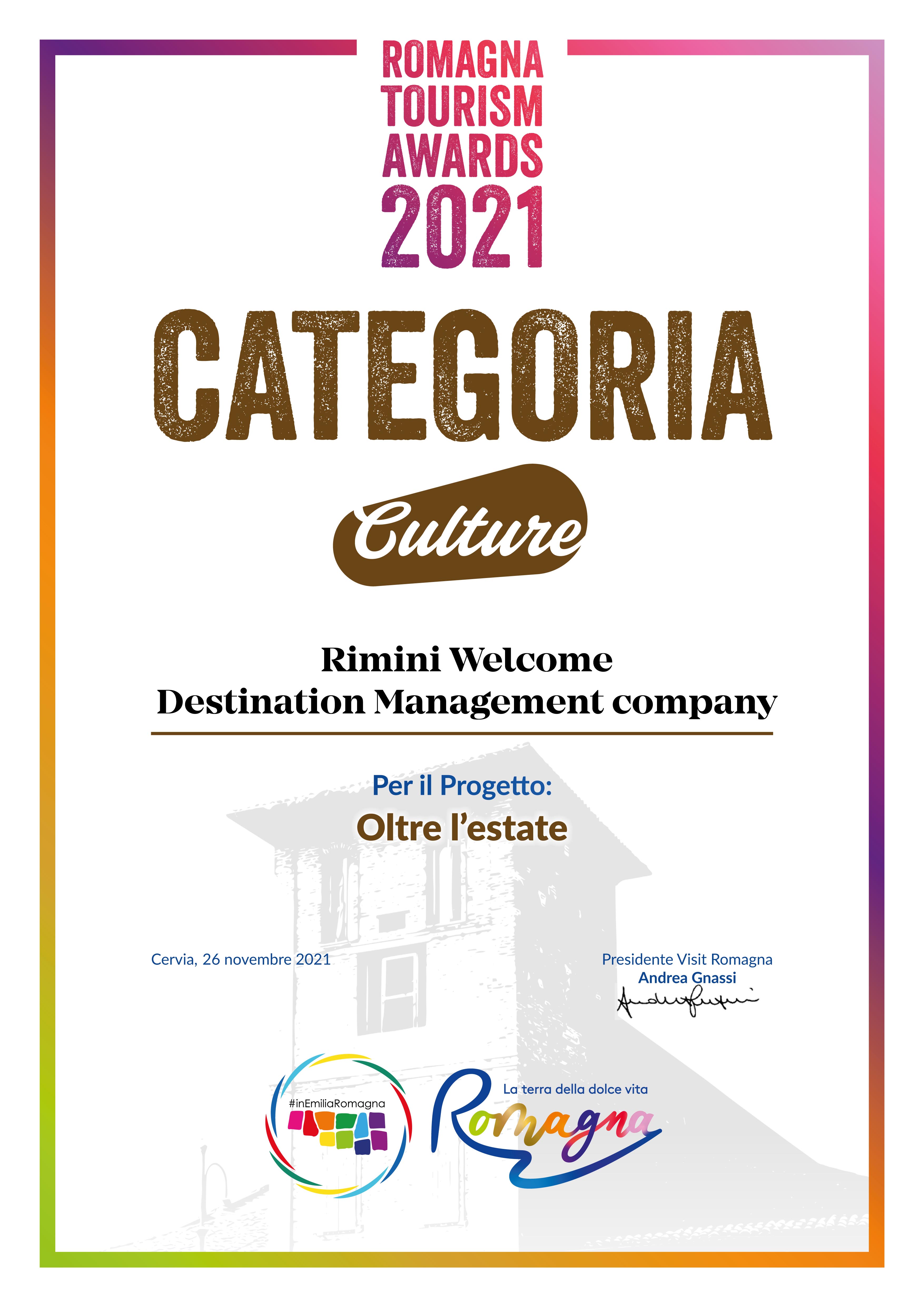 Rimini Welcome Destination Management company